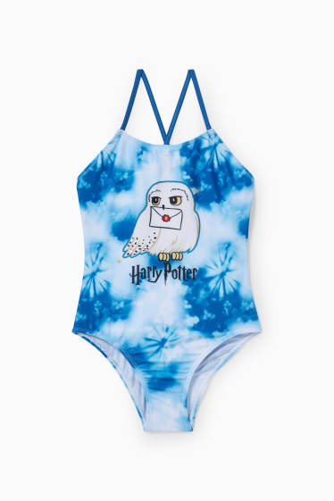 Kinderen: meisjes - Harry Potter - badpak - LYCRA® XTRA LIFE™ - blauw