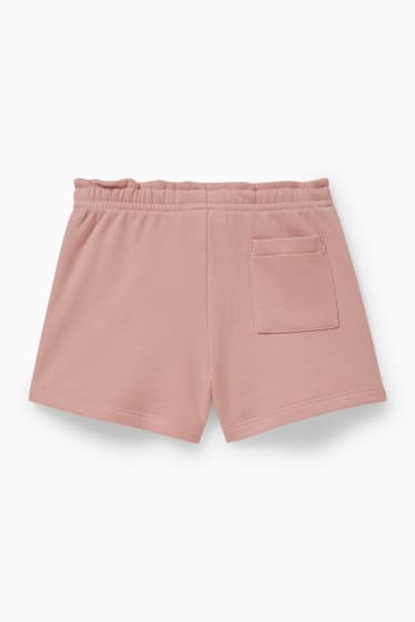 Nena - Pantalons curts de xandall - fúcsia