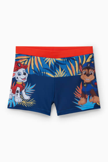 Kinder Buben - PAW Patrol - Badehose - LYCRA® XTRA LIFE™ - dunkelblau