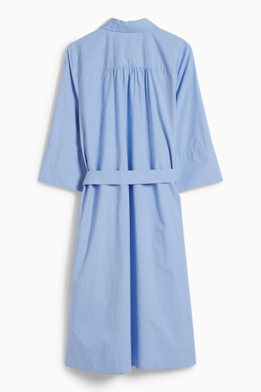 Women - Shirt dress - blue