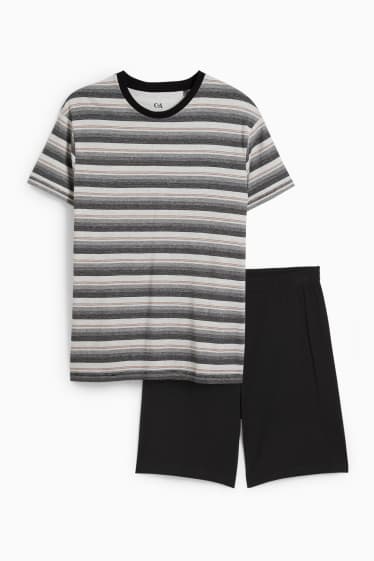 Herren - Shorty-Pyjama - bunt