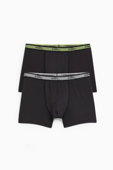 Home - Paquet de 2 - calçotets trunk - negre