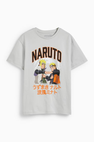 Children - Naruto - short sleeve T-shirt - light blue