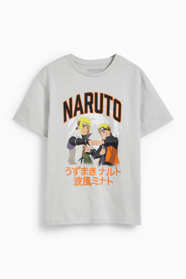 Kinder - Naruto - Kurzarmshirt - hellblau