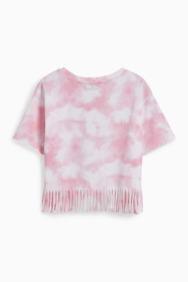 Kinderen - Tinkerbell - T-shirt - wit / roze