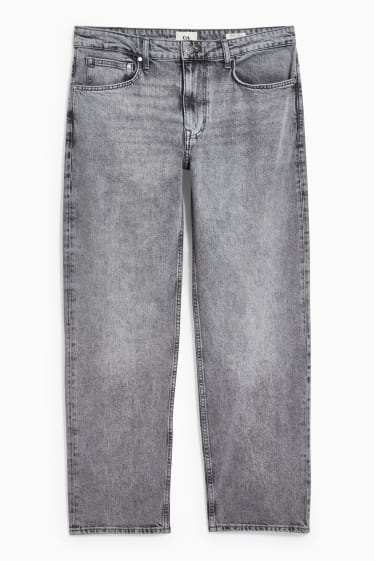 Heren - Relaxed jeans - jeansdonkergrijs