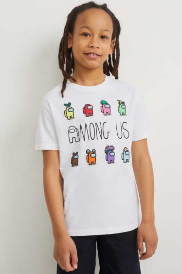 Enfants - Among Us - T-shirt - blanc