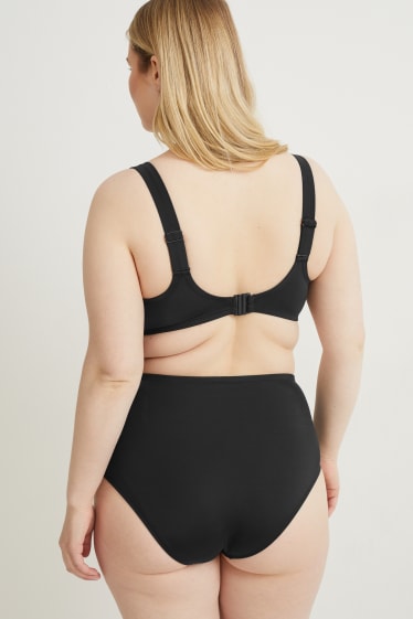 Dames - Bikinibroekje - high waist - LYCRA® XTRA LIFE™ - zwart