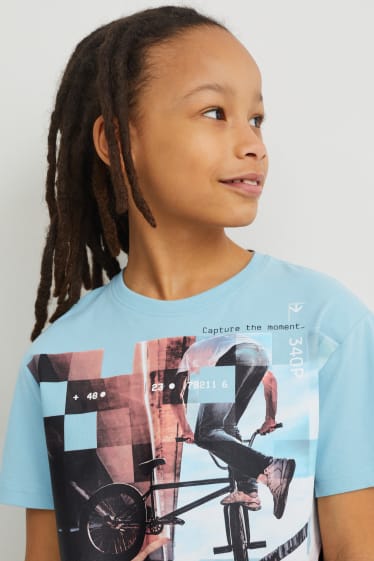 Kinderen - T-shirt - blauw