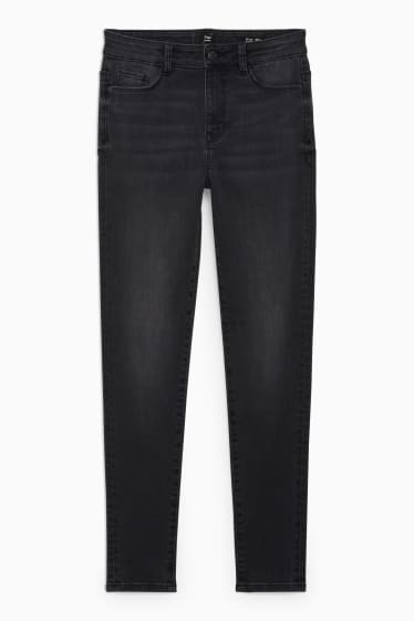 Donna - Skinny jeans - vita media - modellanti - LYCRA® - jeans grigio scuro
