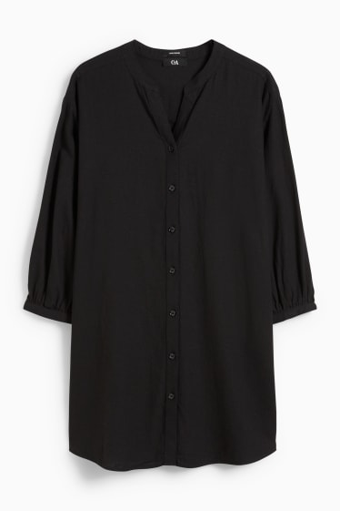 Damen - Bluse - schwarz