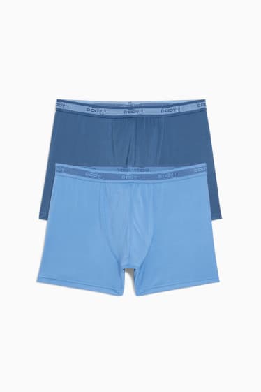 Home - Paquet de 2 - calçotets trunk - blau fosc