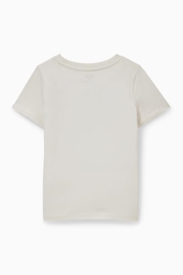 Bambine - T-shirt - bianco crema