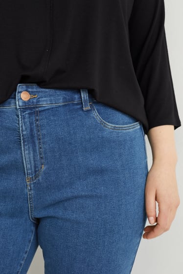 Dámské - Jegging jeans - high waist - džíny - modré