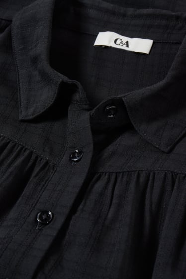 Donna - Blusa smanicata - nero