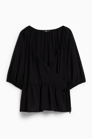 Dames - Blouse - zwart