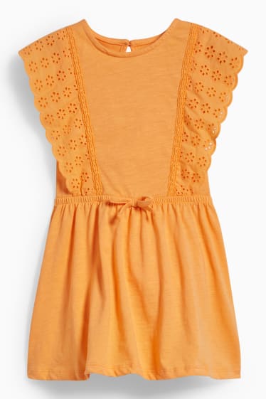 Kinderen: meisjes - Jurk - oranje