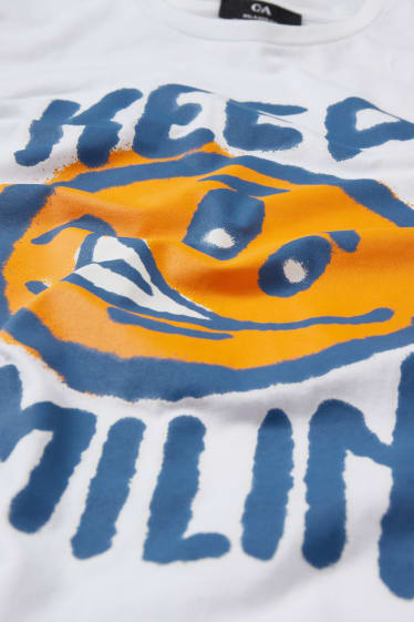 Heren - T-shirt - wit