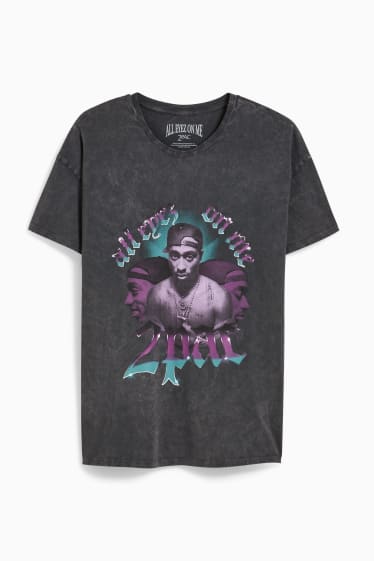 Donna - T-shirt - 2Pac - nero