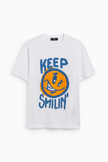 Heren - T-shirt - wit