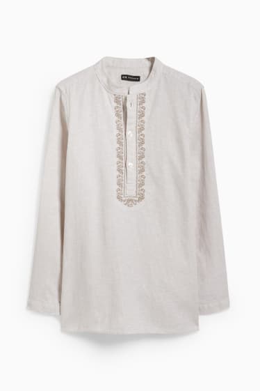 Enfants - Chemise - beige clair