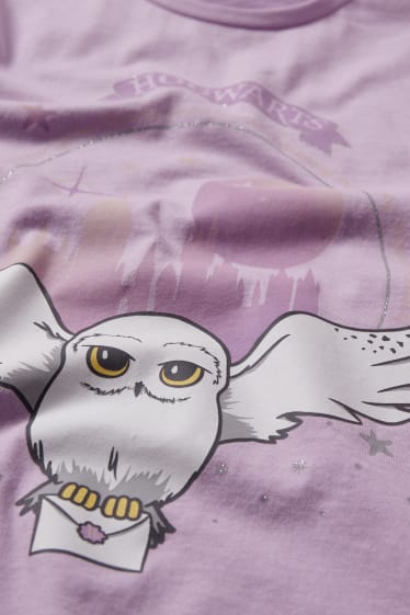 Children Girls - Harry Potter - short pyjamas - light violet