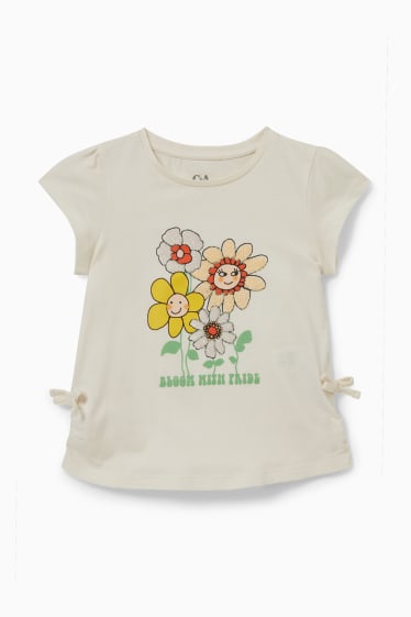 Bambini - Maglia a maniche corte - bianco crema