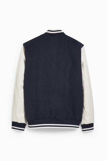 Men - Bomber jacket - dark blue