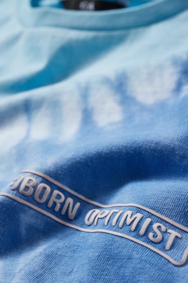 Uomo - T-shirt - blu