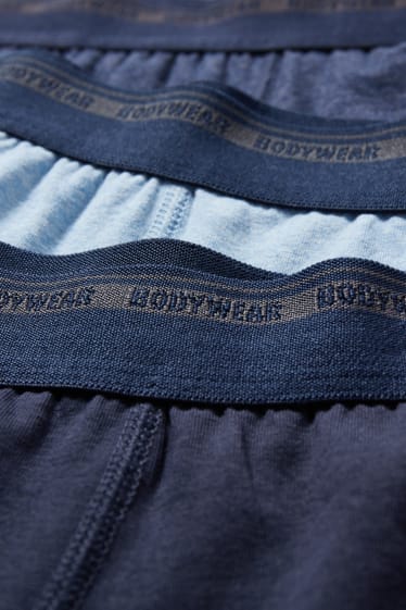 Hommes - Lot de 3 - boxers - bleu foncé