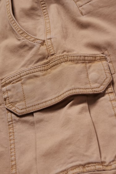 Herren - Cargoshorts - taupe