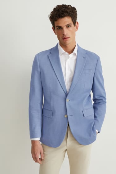 Men - Tailored jacket - regular fit - Flex - 4 Way Stretch - light blue