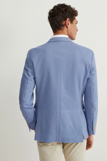 Heren - Colbert - regular fit - Flex - 4 Way Stretch - lichtblauw