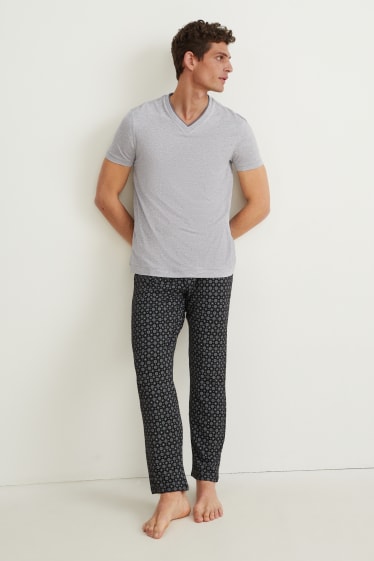 Men - Pyjamas - light gray-melange