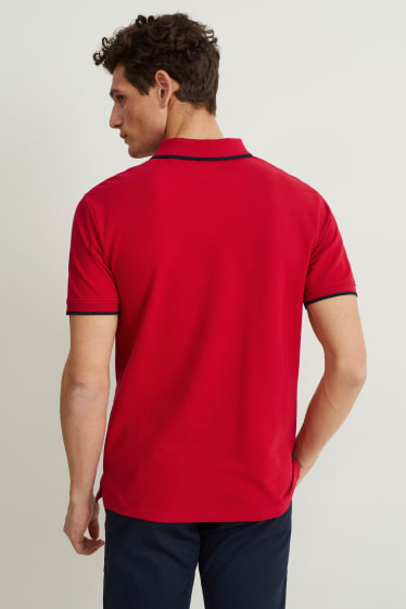 Men - Polo shirt - red