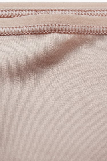 Dona - Paquet de 3 - calces hipster - LYCRA® - beix clar