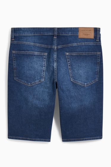 Uomo - Shorts di jeans - jeans blu scuro