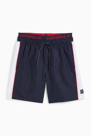 Uomo - Shorts da mare - blu scuro