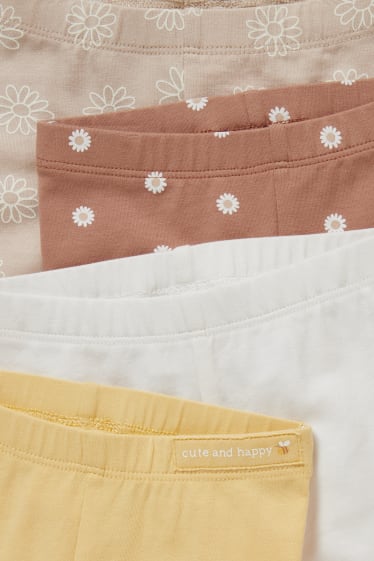 Nadó nena - Paquet de 4 - leggings per a nadó - beix