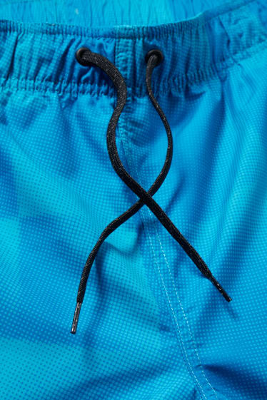 Herren - Badeshorts - blau