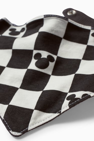 Babys - Micky Maus - Baby-Outfit - 3 teilig - schwarz / beige