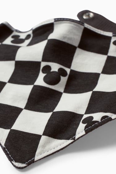 Bebeluși - băieți - Mickey Mouse - compleu bebeluși - 3 piese - negru / nej