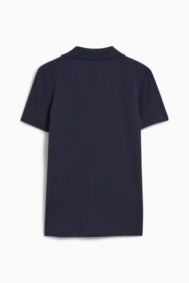 Women - Polo shirt - dark blue
