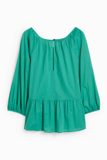 Damen - Bluse - grün