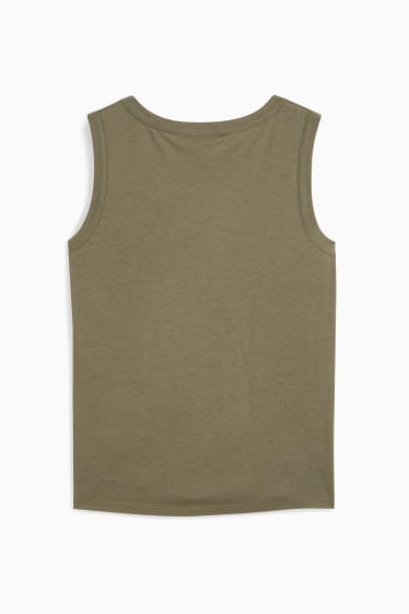 Mujer - Camiseta sin mangas - verde