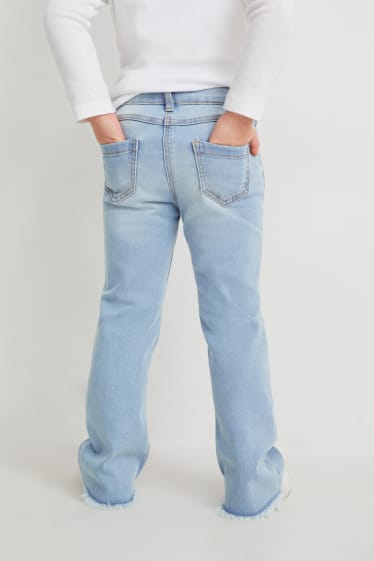 Copii - Flared jeans - denim-albastru deschis