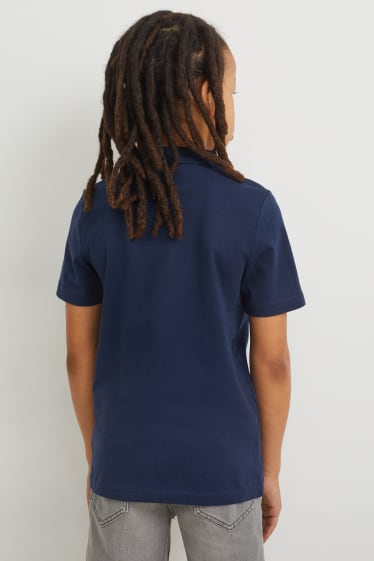 Kinder Jungen - Poloshirt - dunkelblau