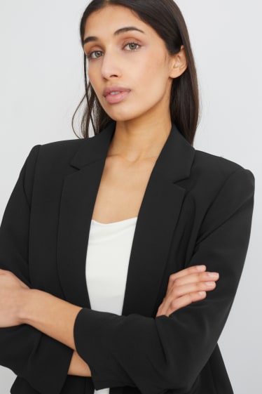 Femei - Blazer - relaxed fit - negru