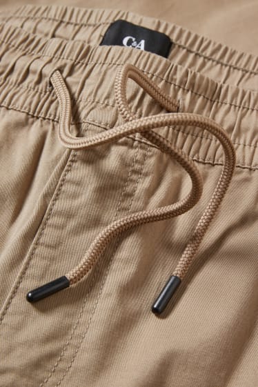 Home - Pantalons - slim fit - beix