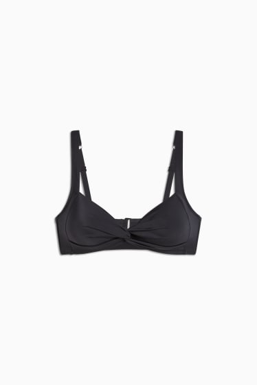 Femei - Top bikini - vătuit - fără armătură - LYCRA® XTRA LIFE™ - negru
